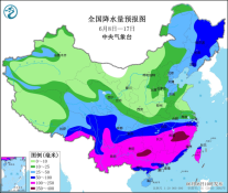 华南西南等地持续多雨 华北黄淮等地有持续性高温