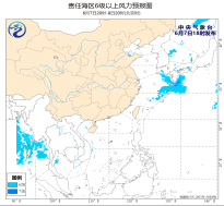 我国近海无大风天气