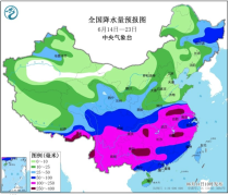 未来10天江南华南等地持续多雨