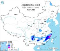 贵州江南华南等地有持续性强降雨  河南安徽等地有高温