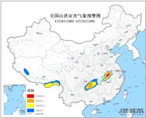 山洪灾害预警：安徽西部、湖北发生山洪可能性很大