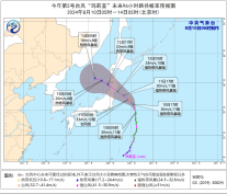 “玛莉亚”向北偏西方向移动