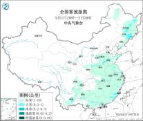 全国大部地区大气扩散条件较好