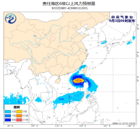 我国南部海域将有8级以上大风