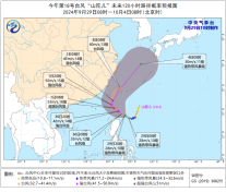 台风“山陀儿”向台湾岛南部沿海靠近_台风“飞燕”向日本东南部洋面靠近